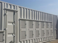 White Integrated Shipping Containerized Data Center For IT System