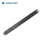12 Way C19  PDU CE And ISO Certifications For Power Protection