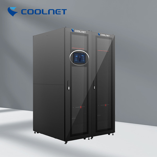 Telecom Sites Multiple Cabinet System With Cooling Units Micro Data Center