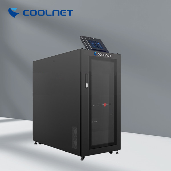 Cabinet Micro Data Center With Rack Mounted Precision Air Conditioner