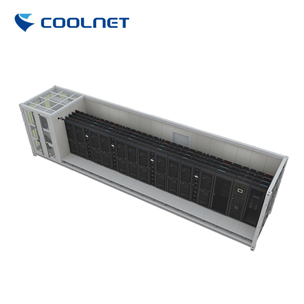 Cold Rolled Steel Containerized Data Center With Agile Response Easy To Install