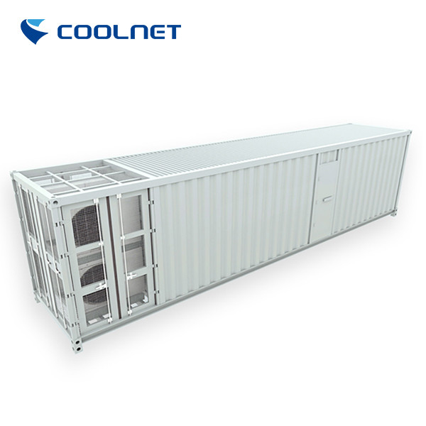 40 Foot Containerized Data Center With Racks Cooling And Power